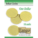 Teflon Disque Dollar 10 pièces - Tango - Le Petit Magicien
