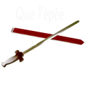 Epée à Travers Le Coup - Que l'épée