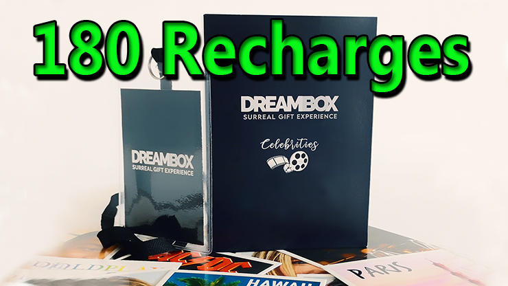 desription des 180 recharges de dream Box de Jota