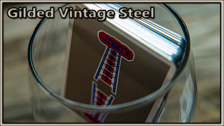 le jeu est dans un verre c'est le jeu Vintage Feel Jerrys Nuggets Gilded steel - argent