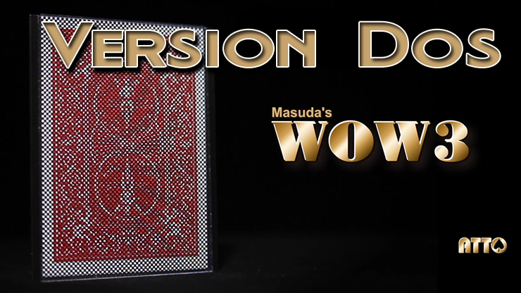 gros plan sur le WOW 3 Face-DOWN Masuda - Version Dos.