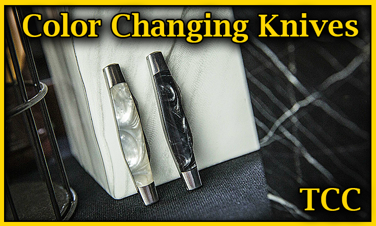 la boite de transport a côte de la pochette cuir le tout sur un tapis vert du Combo coin bag pochette pour pièce cuir de TCC