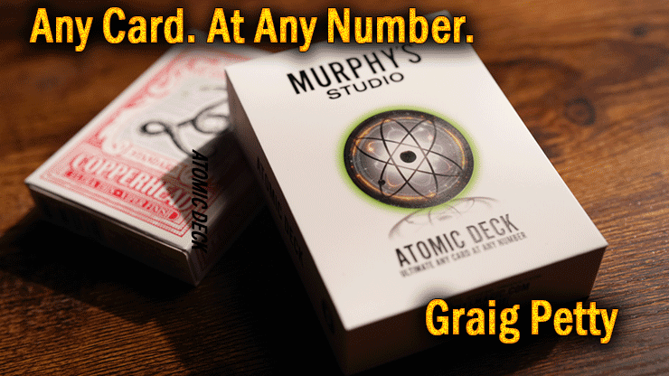 la boite du tour Atomic Deck de Craig Petty