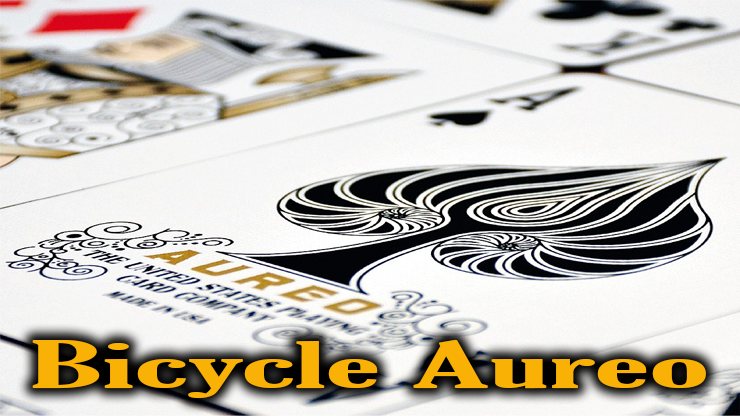 voici l'as de piques du jeu bicycle aureo