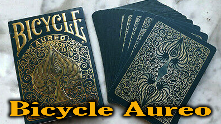 voci les dos du jeu bicycle aureo playing card
