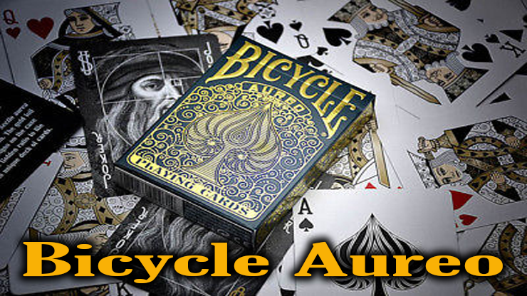 voici quelque carte du jeu bicycle aureo playing card