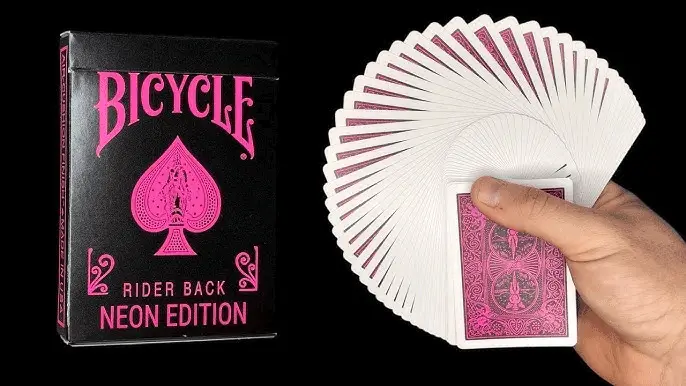 Bicycle Star Fire Pink Neon