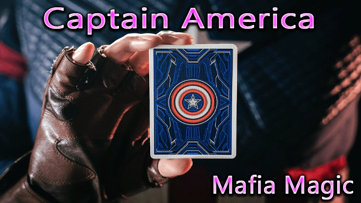 Jeu De Carte Captain America - Card Mafia
