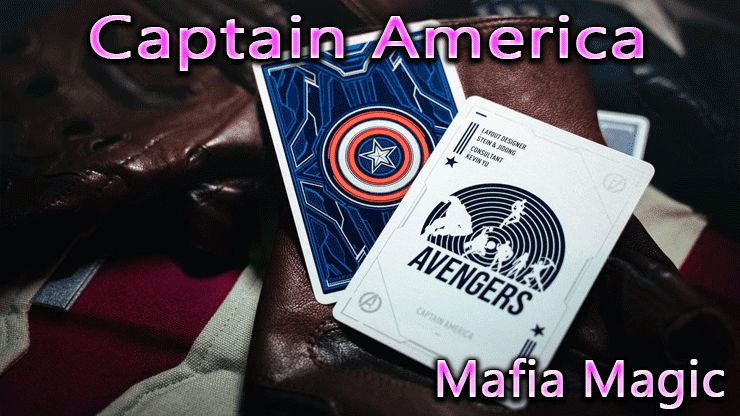 Jeu De Carte Captain America - Card Mafia