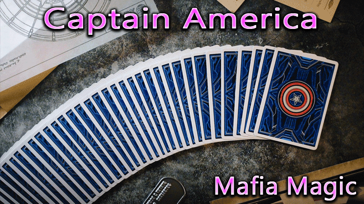 Jeu De Carte Captain America - Card Mafia
