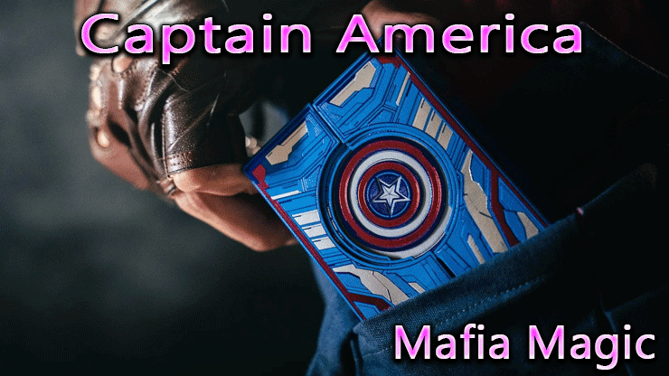 Jeu De Carte Captain America - Card Mafia