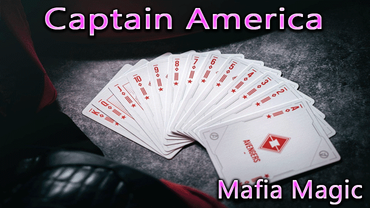 Jeu De Carte Captain America - Card Mafia
