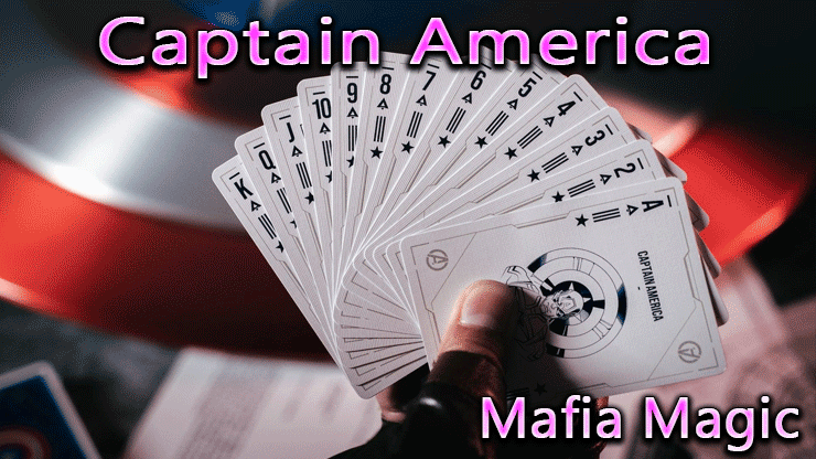 Jeu De Carte Captain America - Card Mafia
