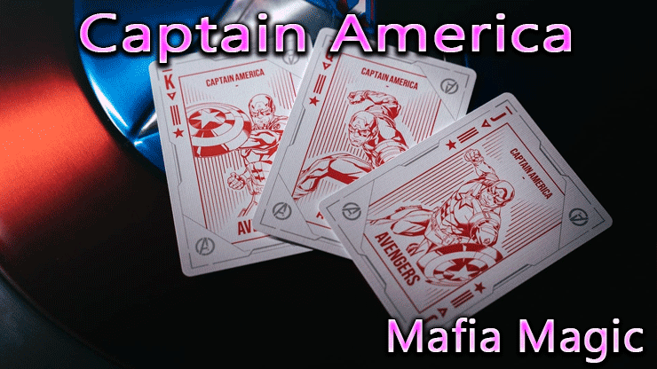 Jeu De Carte Captain America - Card Mafia