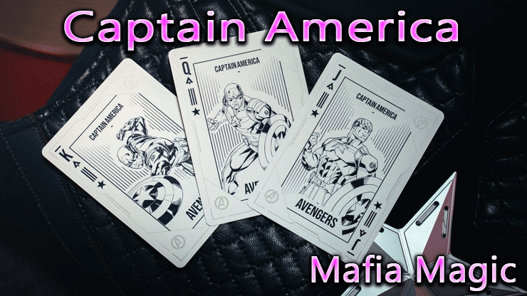 Jeu De Carte Captain America - Card Mafia