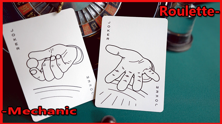 les deux joker représente une main du Jeu de Carte Roulette De Mechanic Industries.