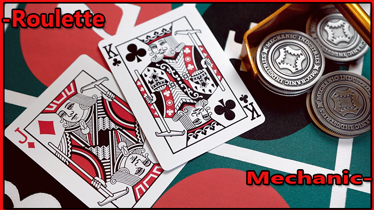 le valet de carreau et le roi de trèfle du Jeu de Carte Roulette De Mechanic Industries.