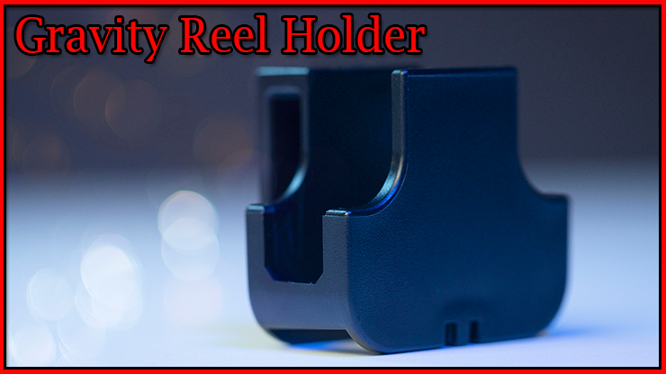 Gravity reel Holder - Joao Miranda gros plan sur le gravity reel holder de joao Miranda on voie bien le passage a la ceinture