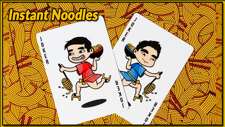 2 magifique joker chinois du jeu Instant Noodles Cards De BaoBao Restaurant.